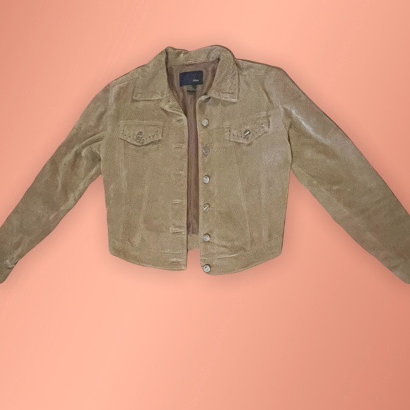 JOUJOU SKINS -FITTED TAN LEATHER JACKET - Picture 3 of 9